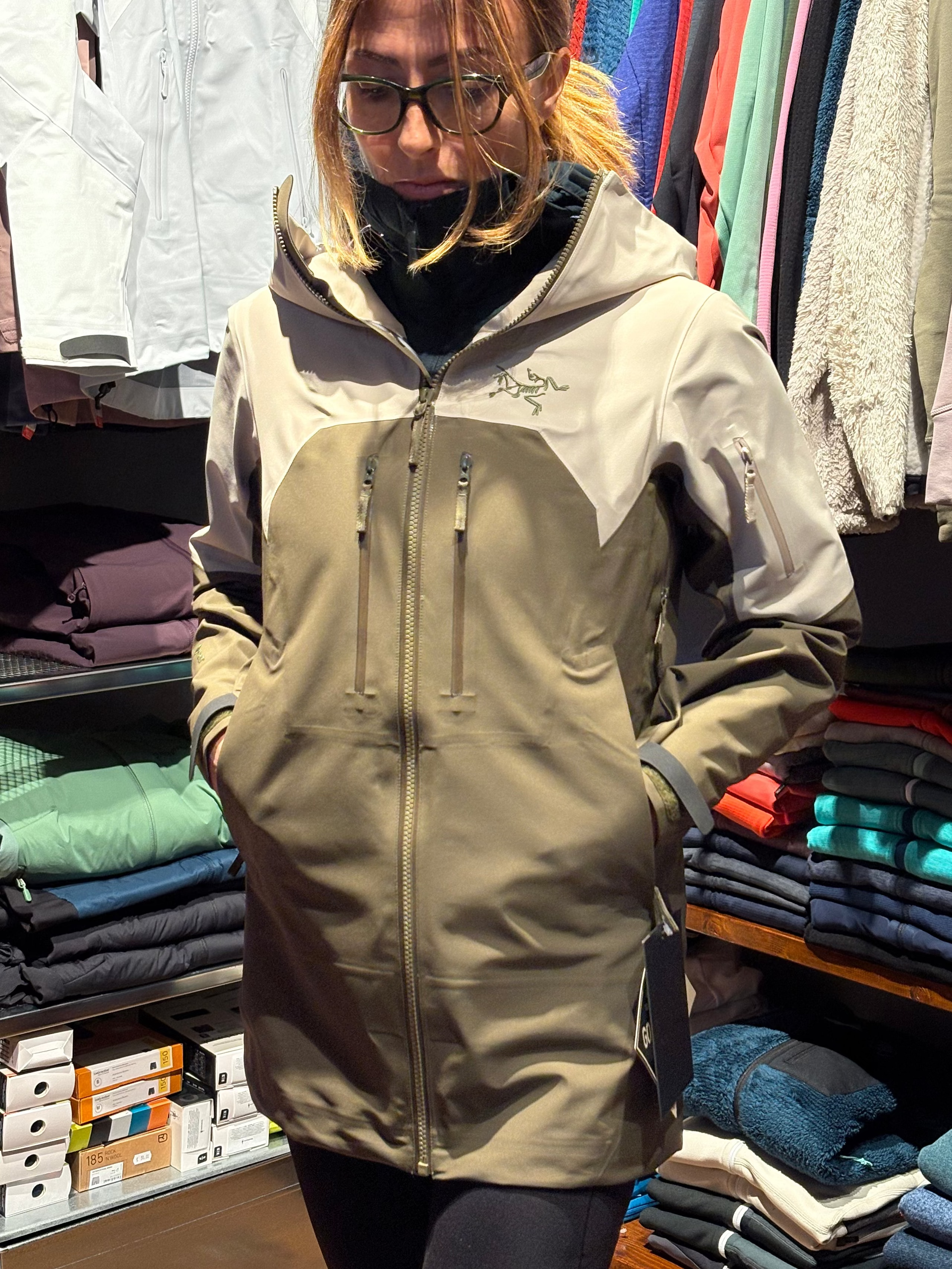 ARC'TERYX RUSH JACKET ONE WAY donna
