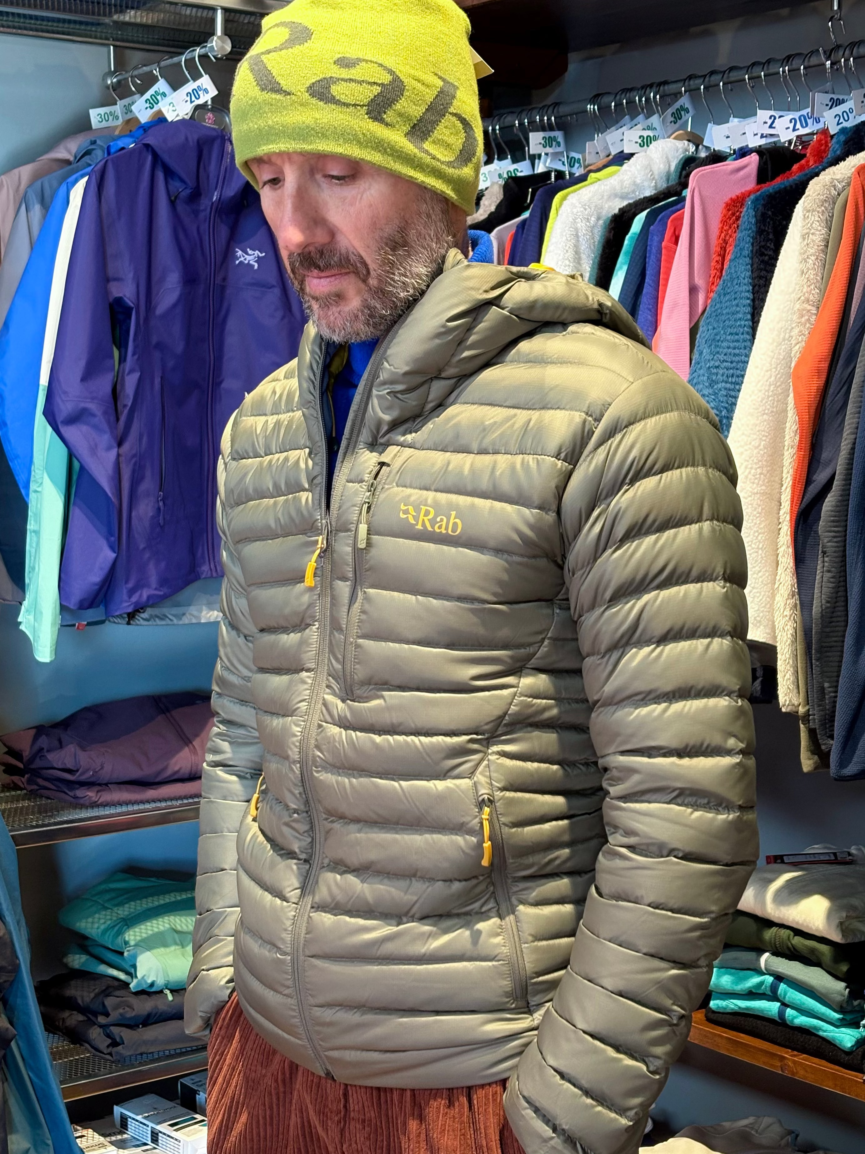 RAB MICROLIGHT ALPINE JACKET UOMO