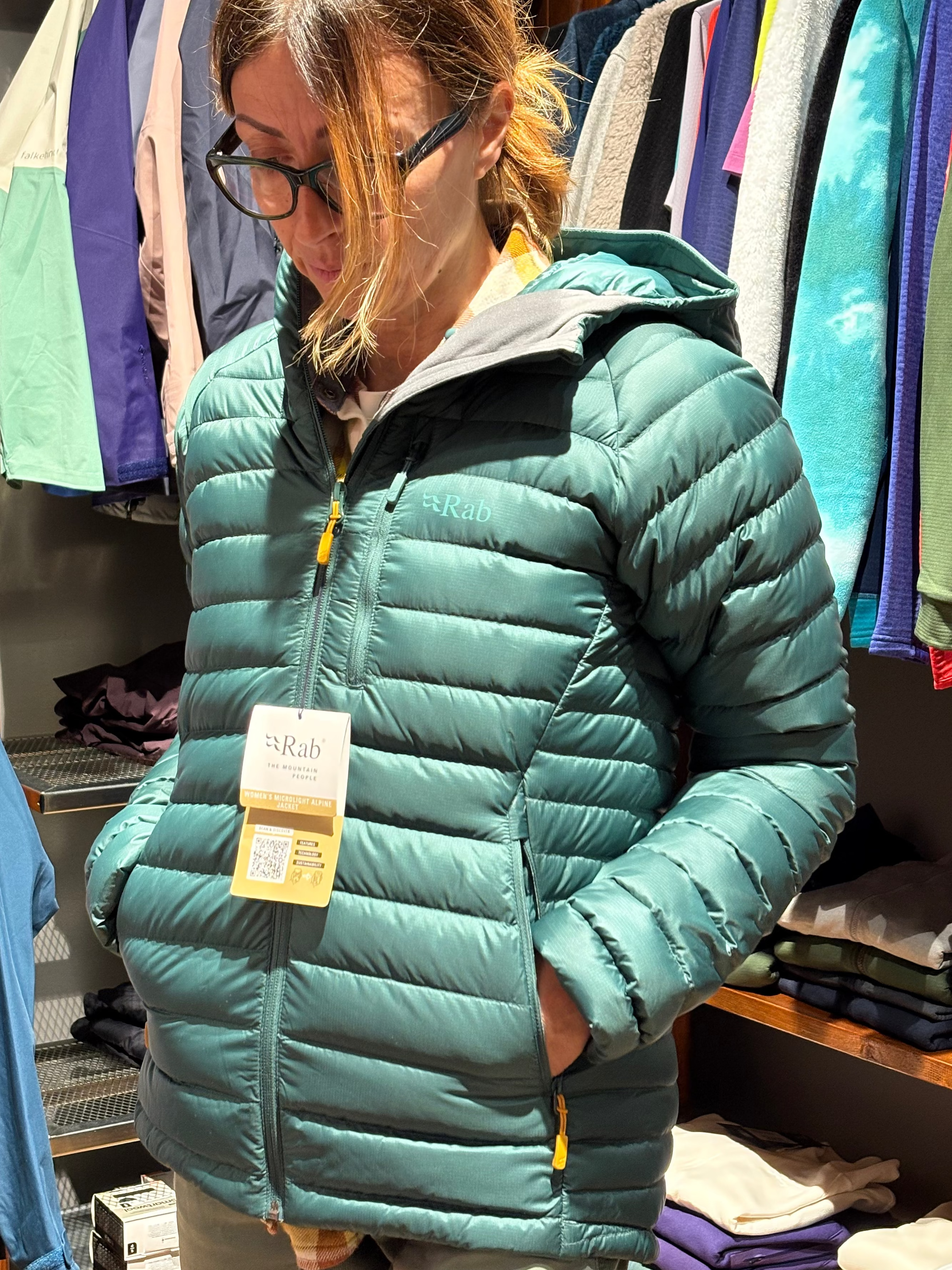 RAB MICROLIGHT ALPINE  JKT donna