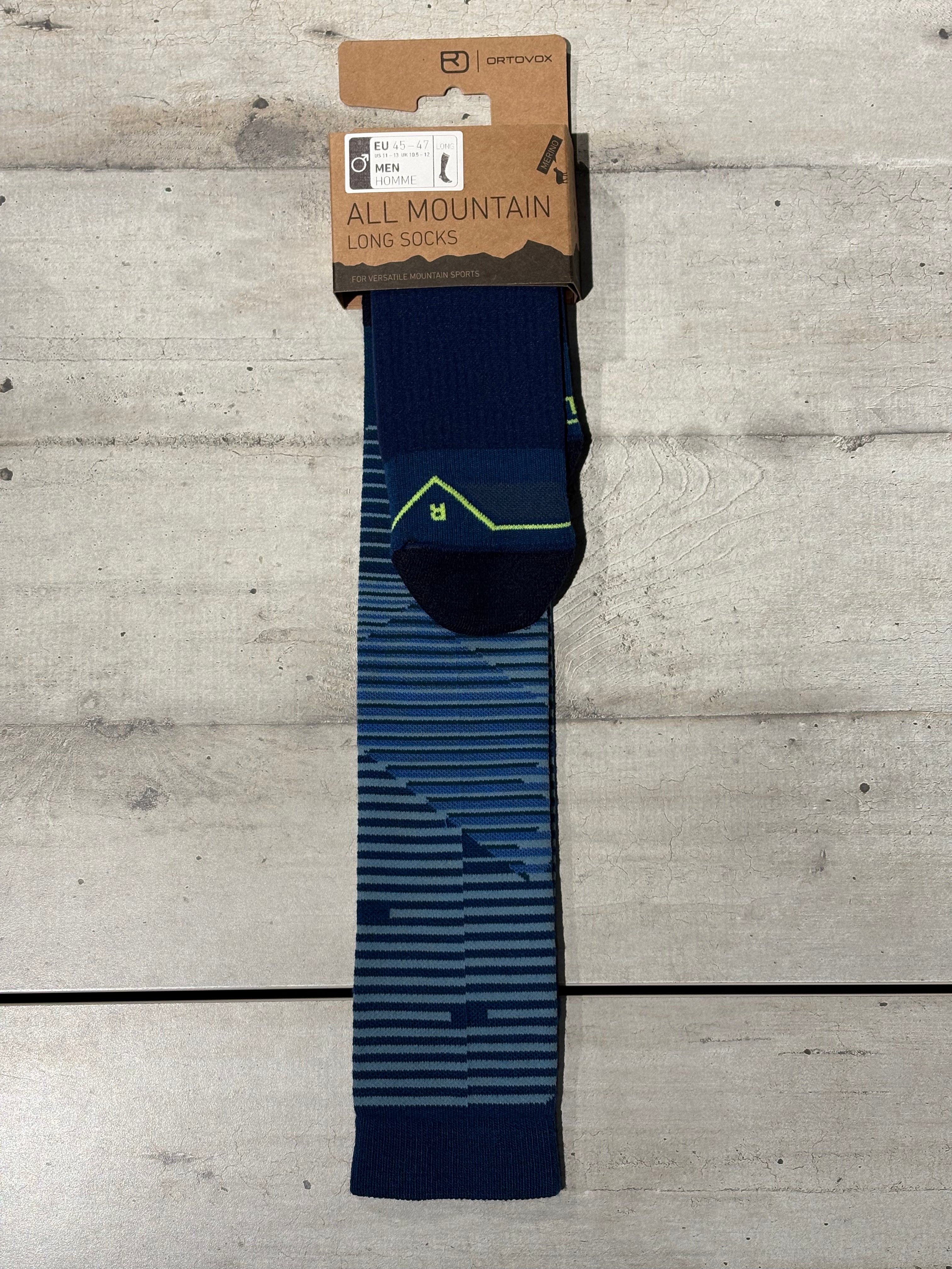 ORTOVOX ALL MOUNTAIN LONG SOCKS uomo
