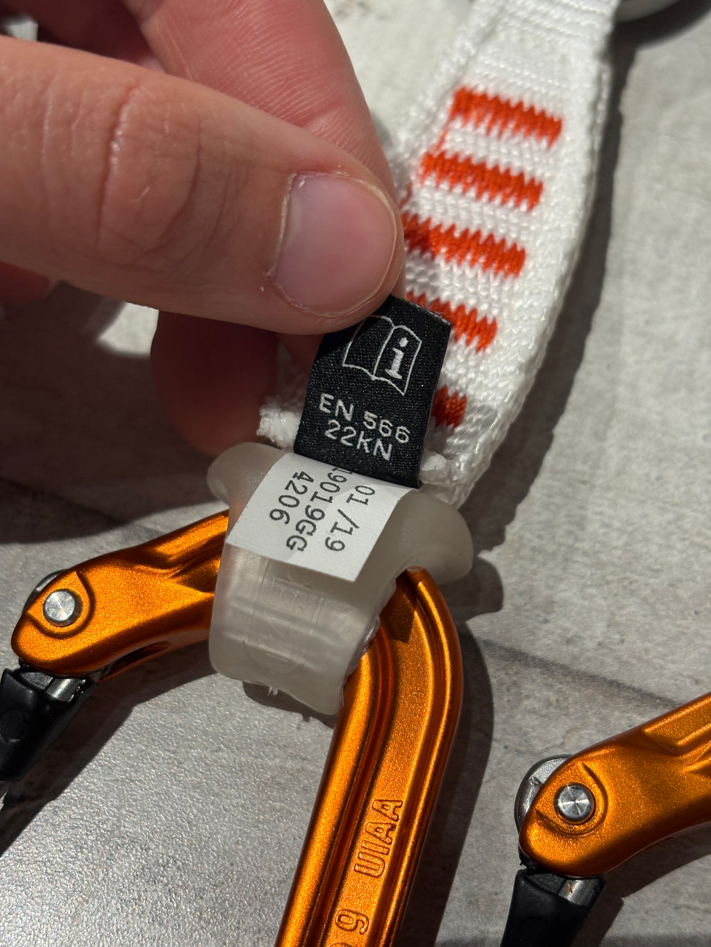 SET 6 RINVII ANGE FINESSE S+S PETZL