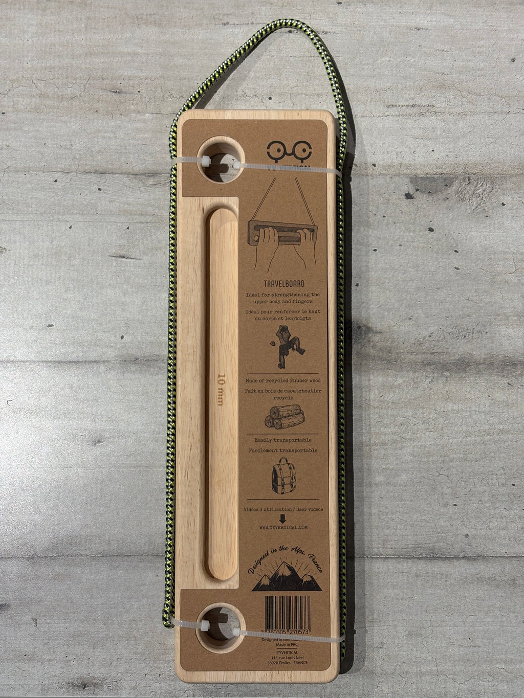 YY VERTICAL TRAVEL BOARD