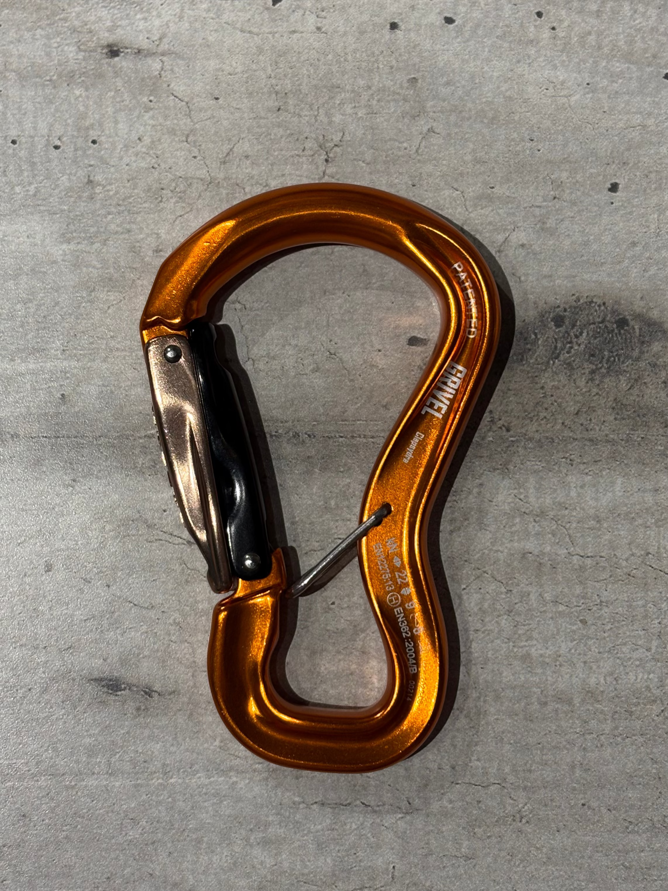 MOSCHETTONE CLEPSYDRA TWIN GATE K10G GRIVEL