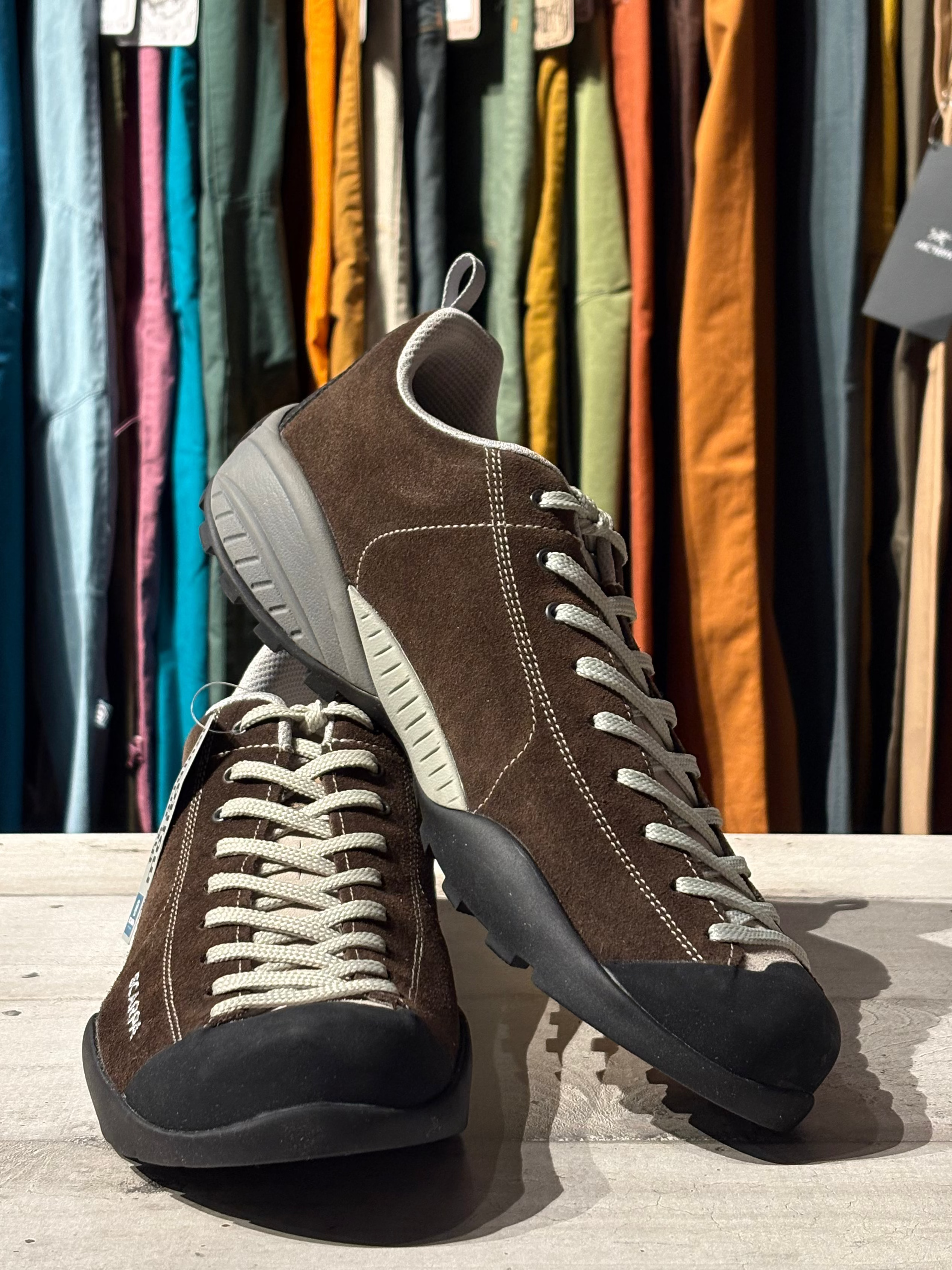 SCARPA MOJITO SUEDE COCOA unisex