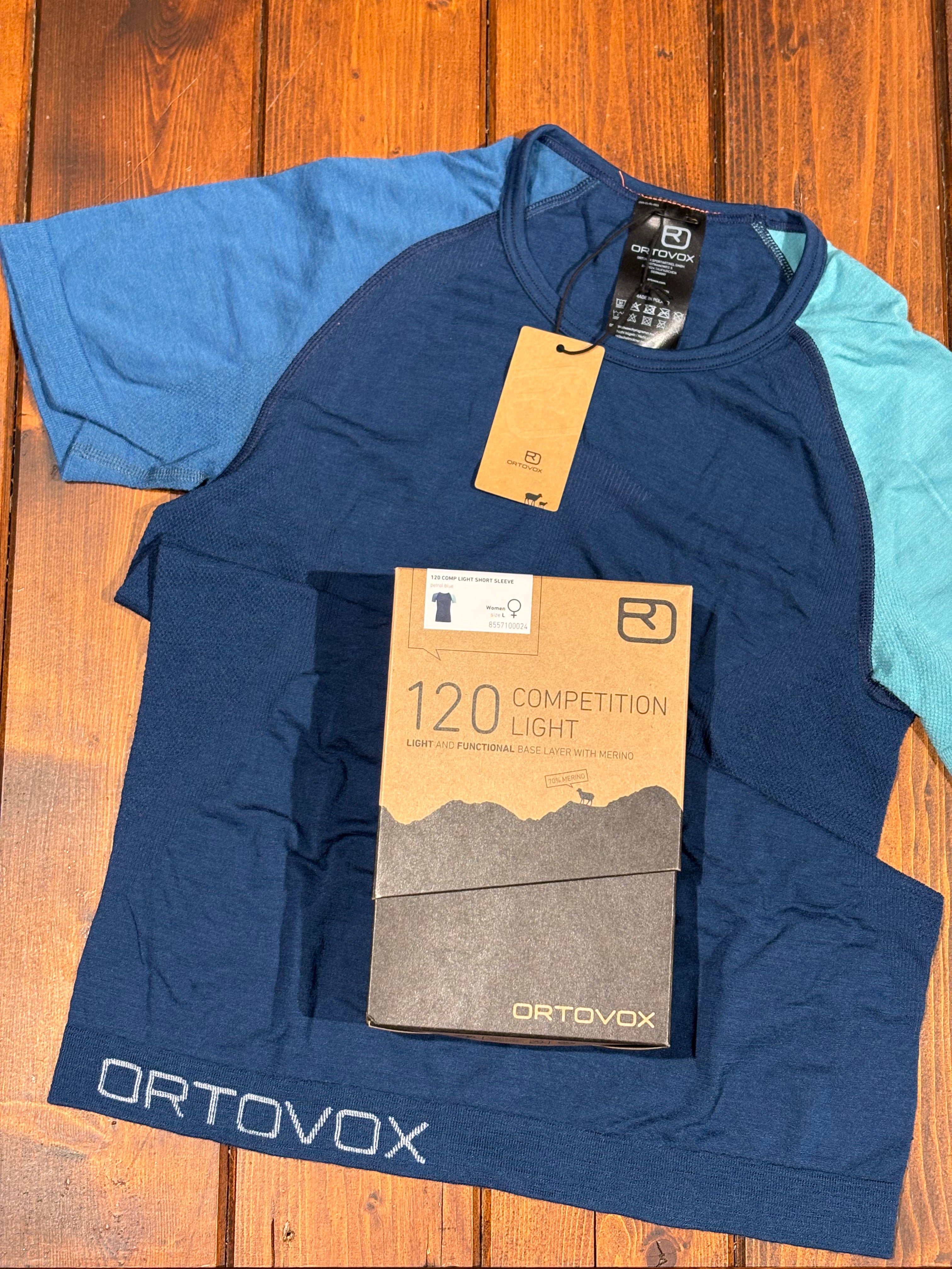 ORTOVOX BASE LAYER 120 COMP LIGHT SS donna
