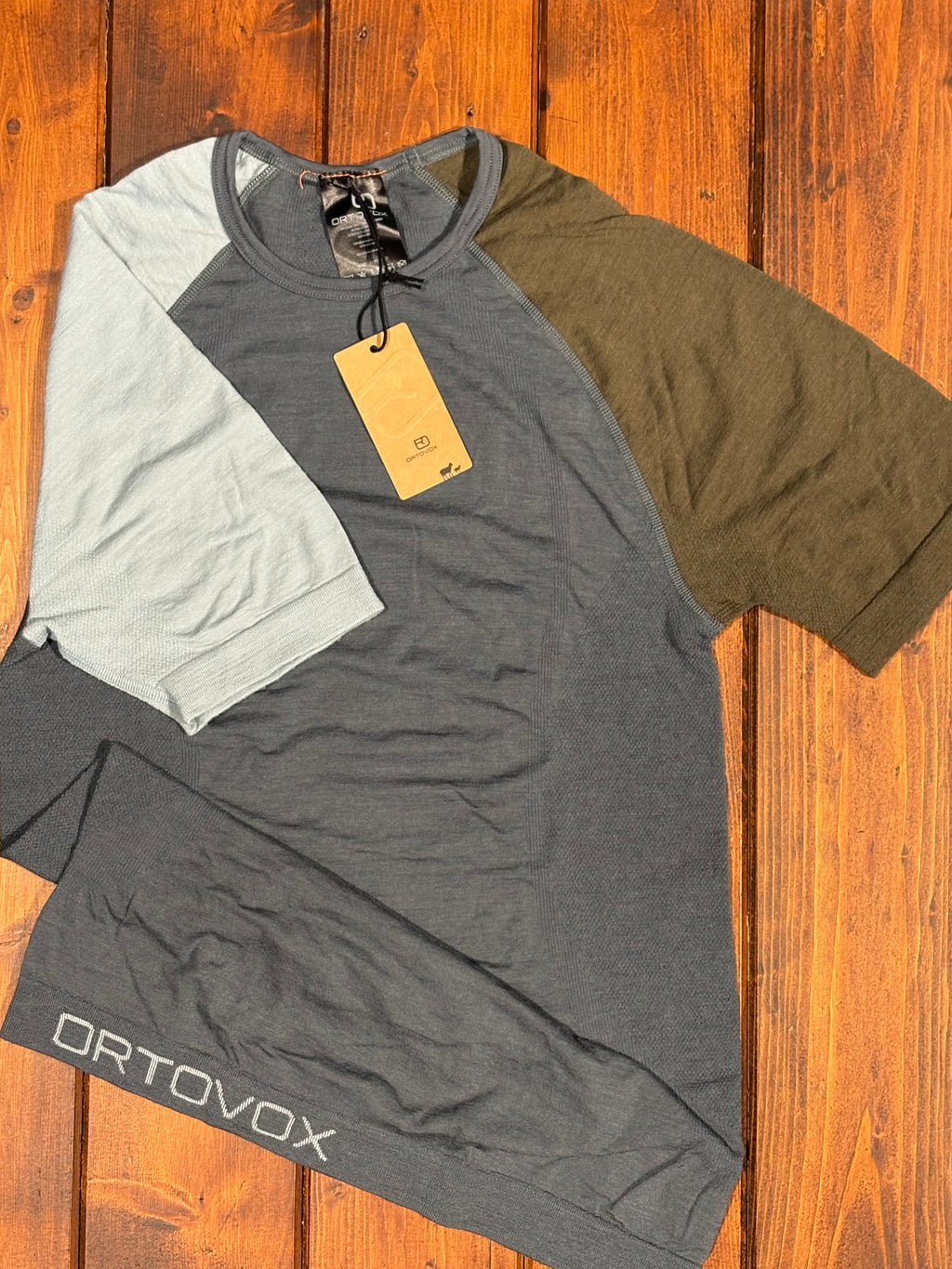 ORTOVOX BASE LAYER 120 COMP LIGHT SS uomo