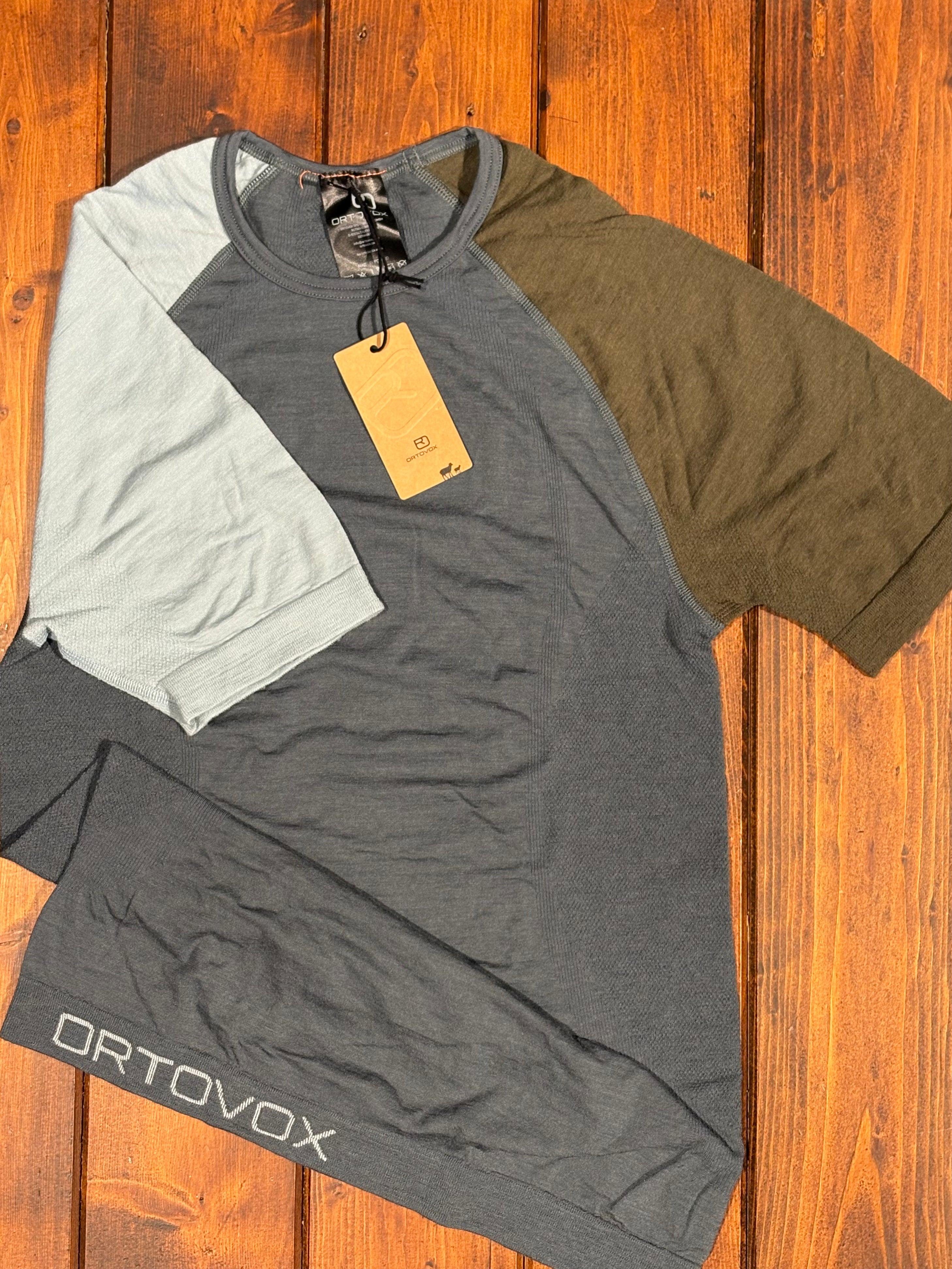 ORTOVOX BASE LAYER 120 COMP LIGHT SS uomo