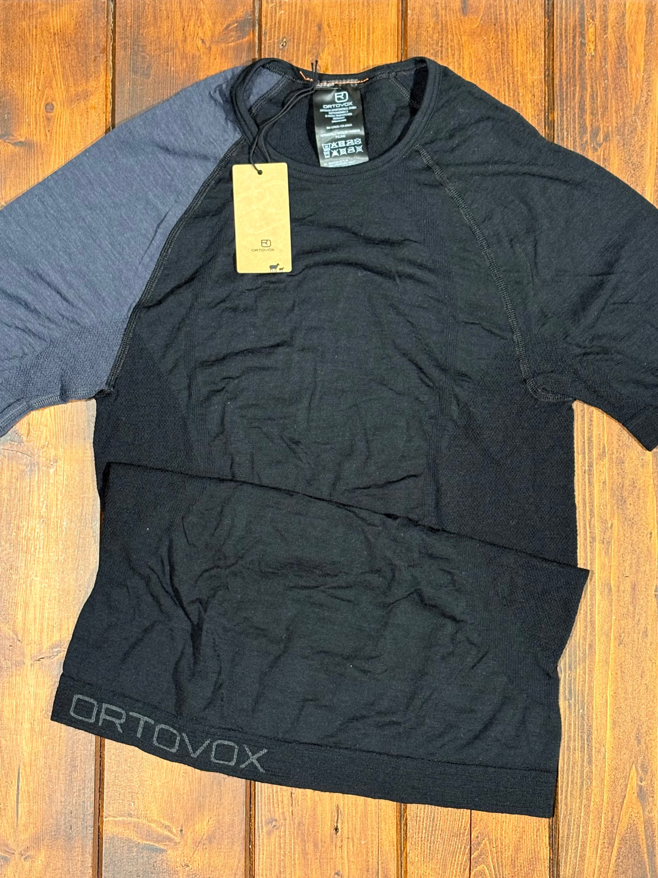 ORTOVOX BASE LAYER 120 COMP LIGHT SS uomo