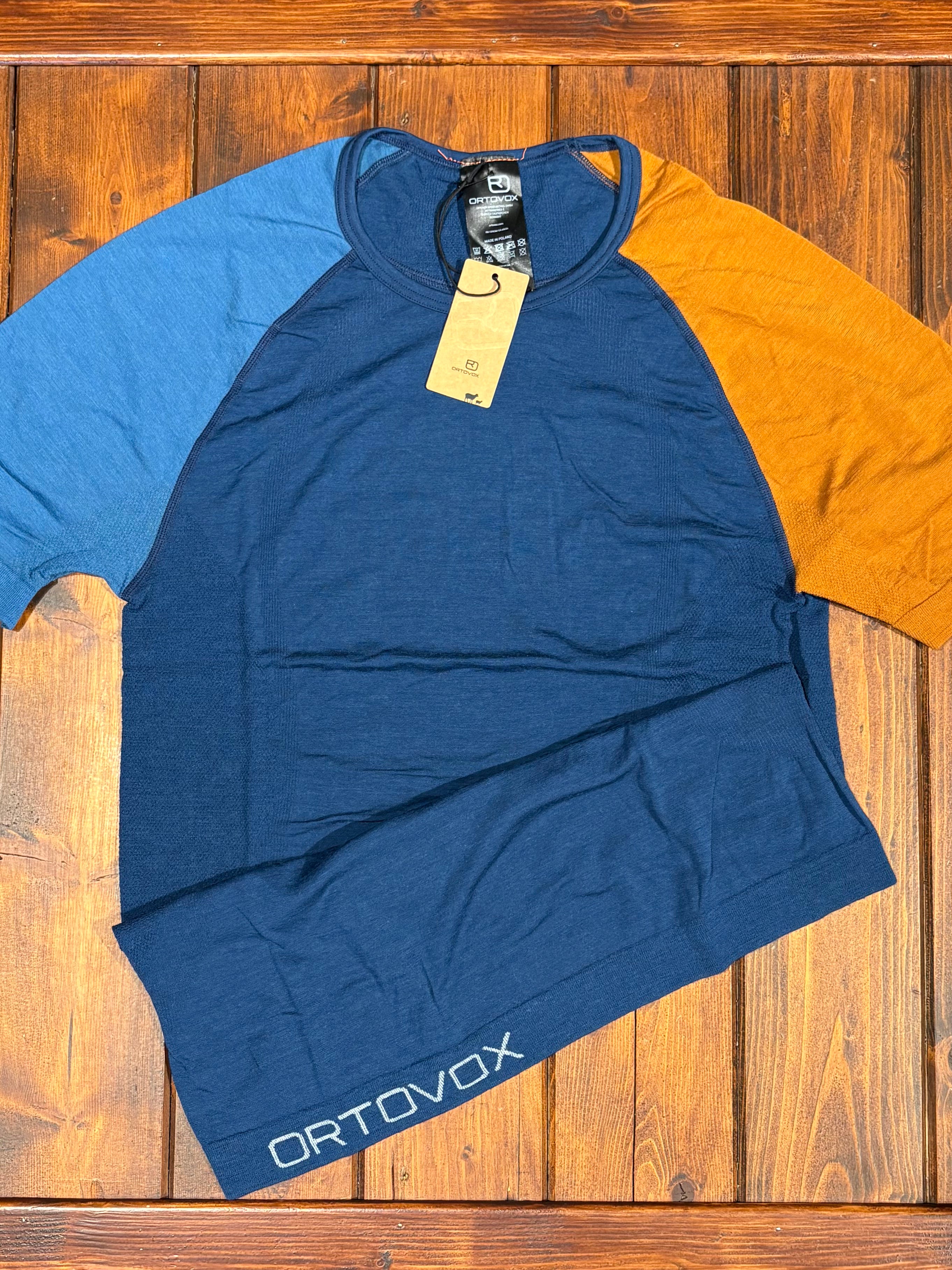 ORTOVOX BASE LAYER 120 COMP LIGHT SS uomo