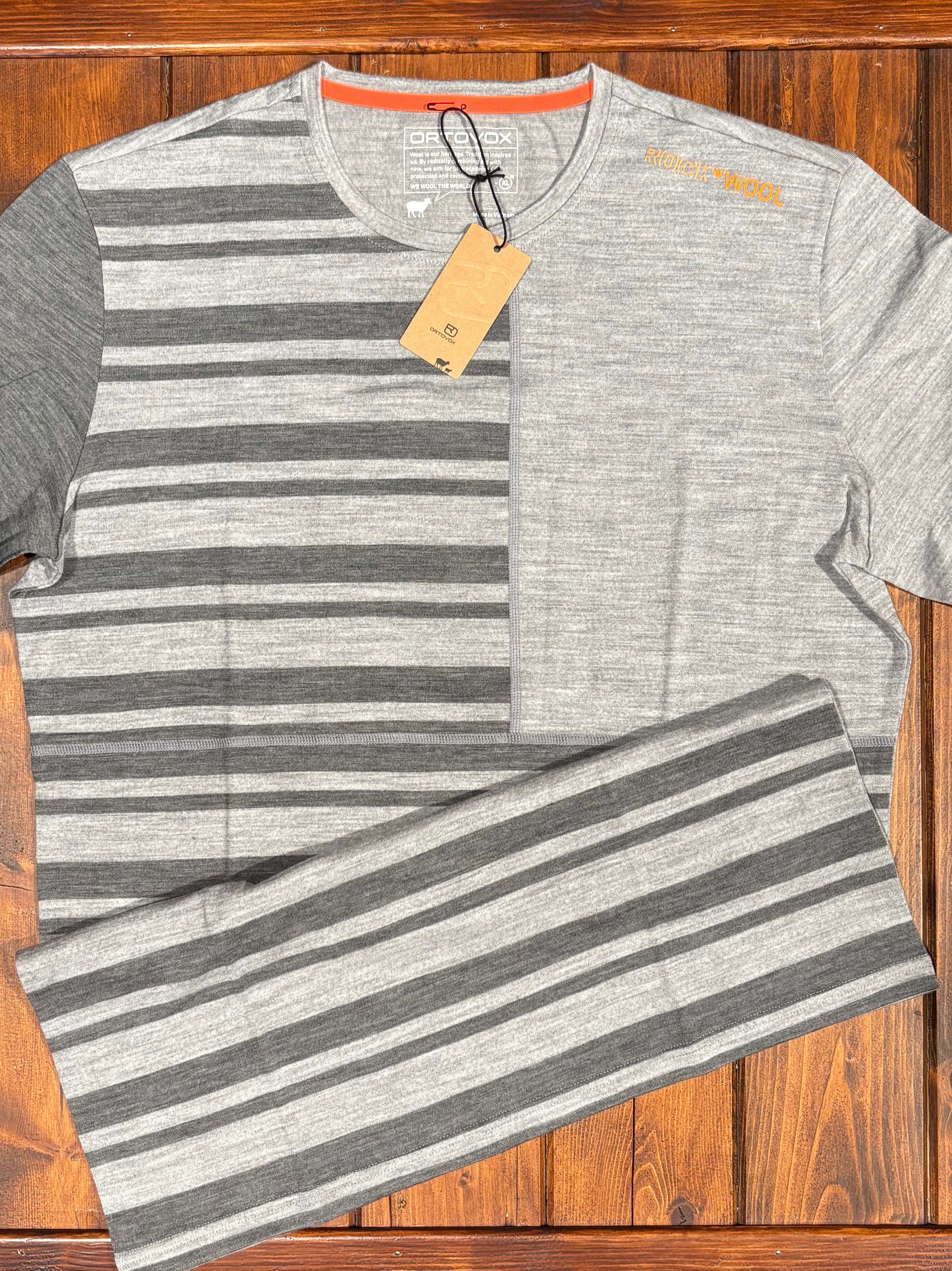 ORTOVOX 185 ROCK'N'WOOL SS uomo