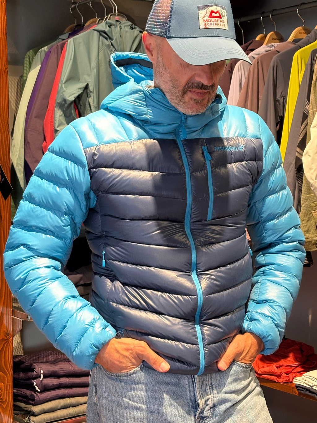 NORRONA LYNGEN DOWN 850 HOOD uomo