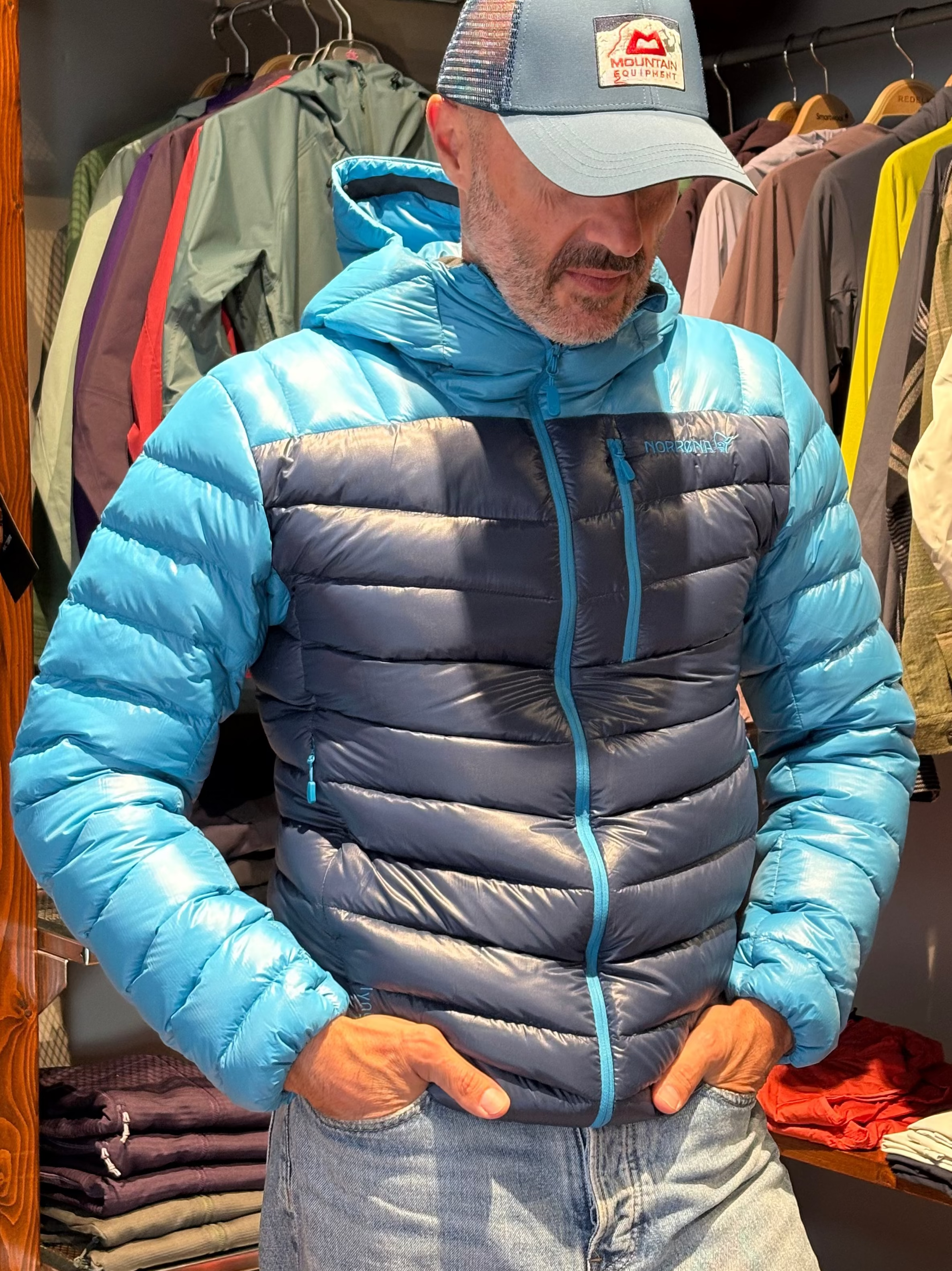 NORRONA LYNGEN DOWN 850 HOOD uomo