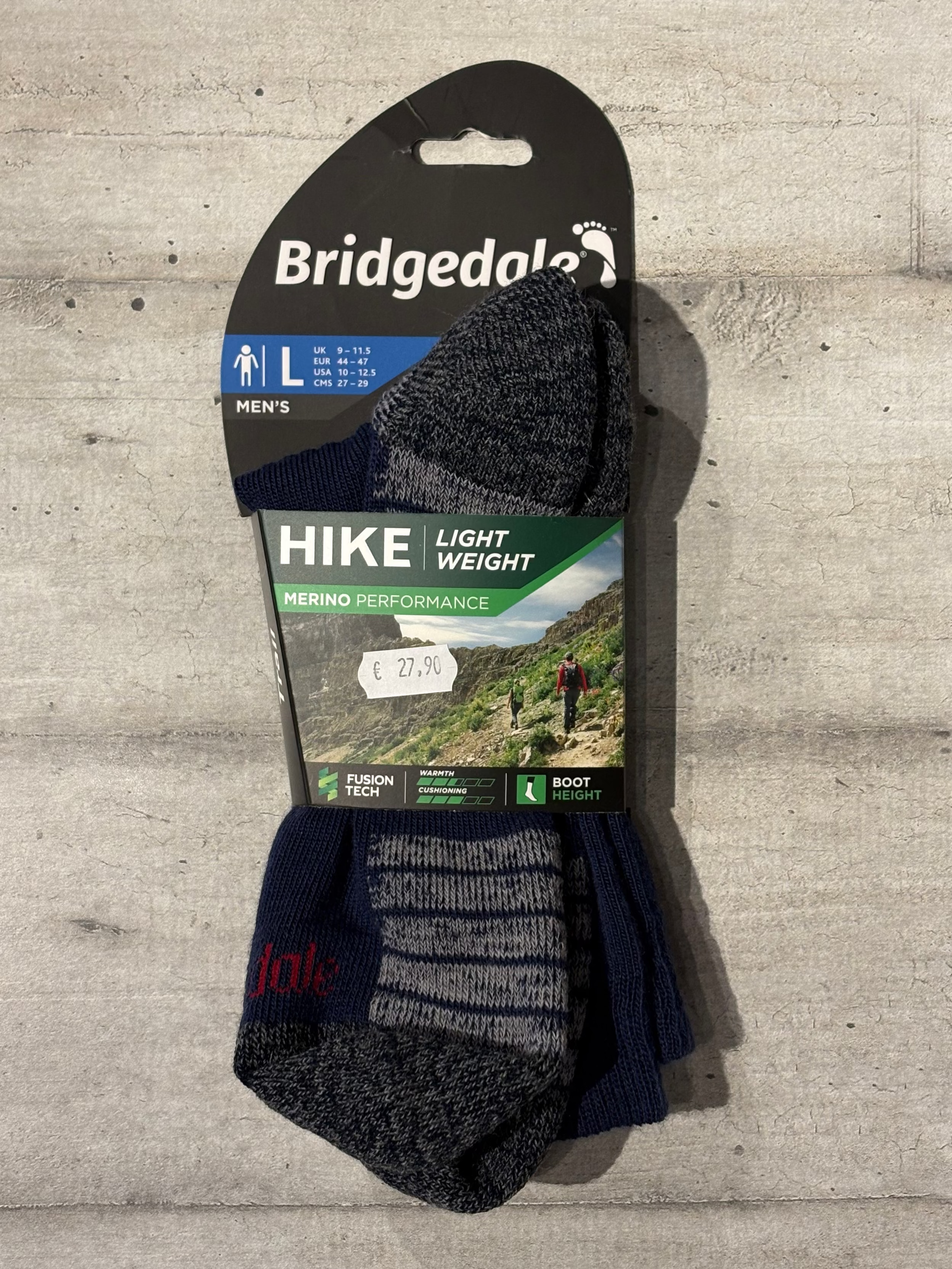 BRIDGEDALE HIKE LIGHT WEIGHT MERINO PERFORMANCE uomo